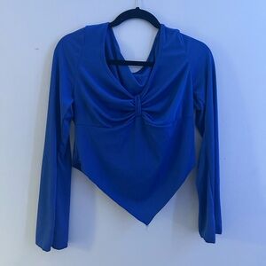 Long Sleeve Cropped Top